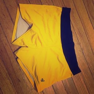 Varsity Cheerleading Spandex Yellow